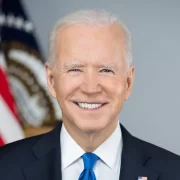 Foto oficial do presidente americano Joe Biden