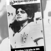 Reprodução da capa do Jornal da Tarde de 5 de julho de 1982, matéria sobre jornalismo.