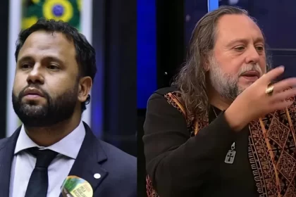 Foto de dois pastores progressistas, Henrique Vieira e Caio Fábio