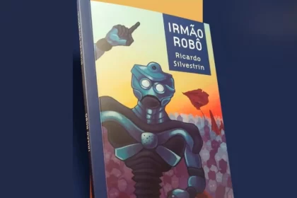 Imagem da capa do livro Irmão Robô de Ricardo Silvestrin