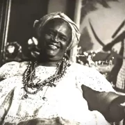 Foto da Mãe Meninha, que foi uma das grandes líderes das religiões de matriz africana no brasil