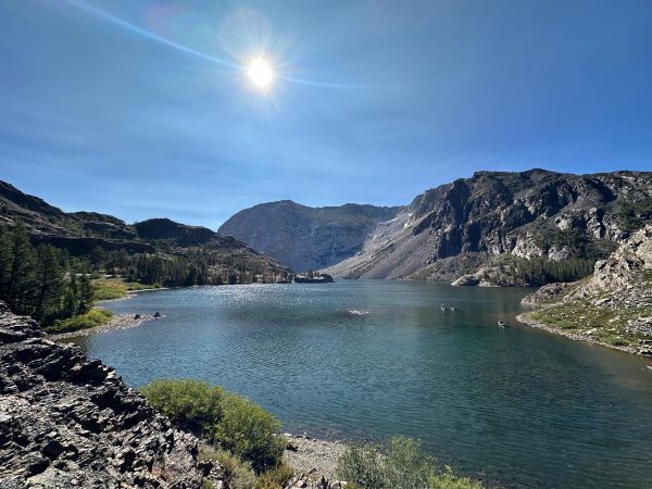 Parque Yosemite e suas montanhas