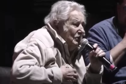 Foto do ex-presidente uruguaio, Pepe Mujica, cujo discurso foi nas eleições desse ano foram históricas para o autor