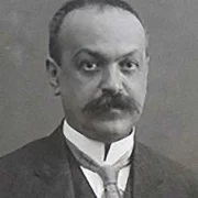 Foto do escritor italiano Ítalo Svevo, falecido em 1928