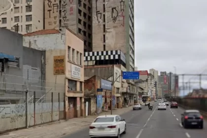 Av. mauá, no centro de Porto Alegre