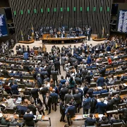 Plenário da Câmara dos Deputados, um dos pilares da república