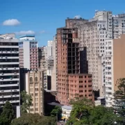 Prédios no centro Histórico de Porto Alegre