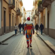 Um folião caminha na rua indo embora do carnaval, autor fala do início de ano econômico e de investimentos