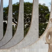 Foto da sede do STF, em Brasília, onde se discute a questão do foro por prerrogativa de cargo