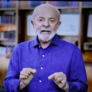 Presidente Lula em pronunciamento na TV, ele tenta melhorar a comunicação