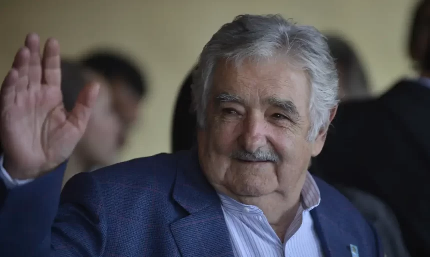 Foto de Pepe Mujica, ex-presidente do Uruguai falecido esta semana