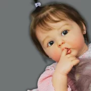 fOTO DE UMA BONECA, EXEMPLO DOS BEBÊS REBORN