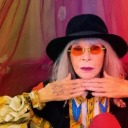 Cantora Rita Lee no documentário sobre a sua vida