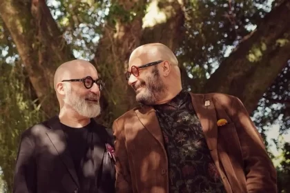 Vítor e Rafael depois do casamento civil