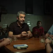 Cena do filme El Eternauta. Autora fala de pulsão da morte.
